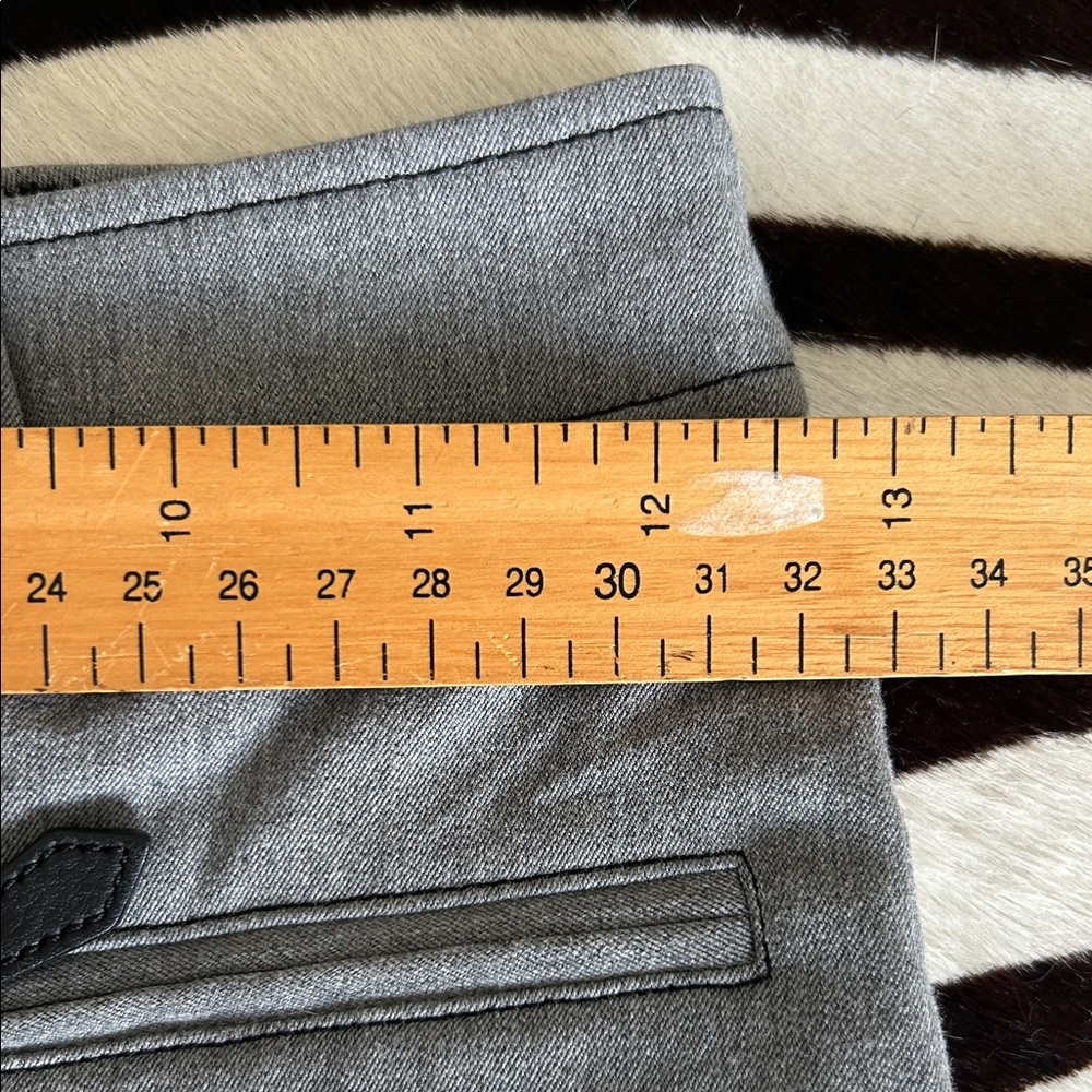 Burberry Gray Tailored Stretch Waistband Pants Equestrian ridingpants US 2 - Picture 14 of 16